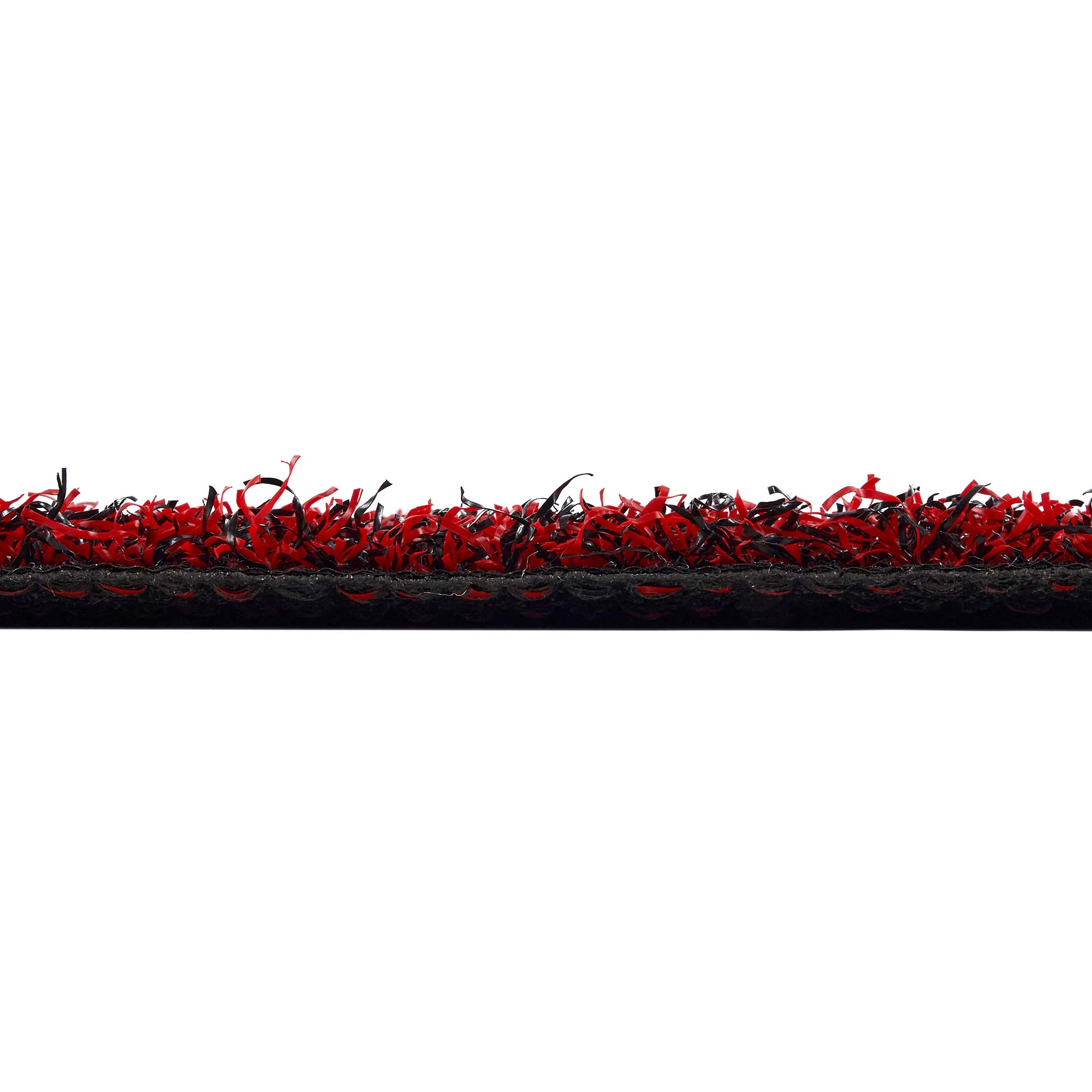BORDO ÇİM HALI 10MM TWİST - Katman Yapısı